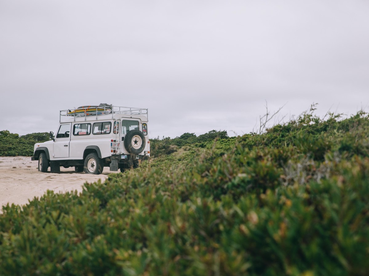Driving on Great Point Beach&nbsp;Nantucket