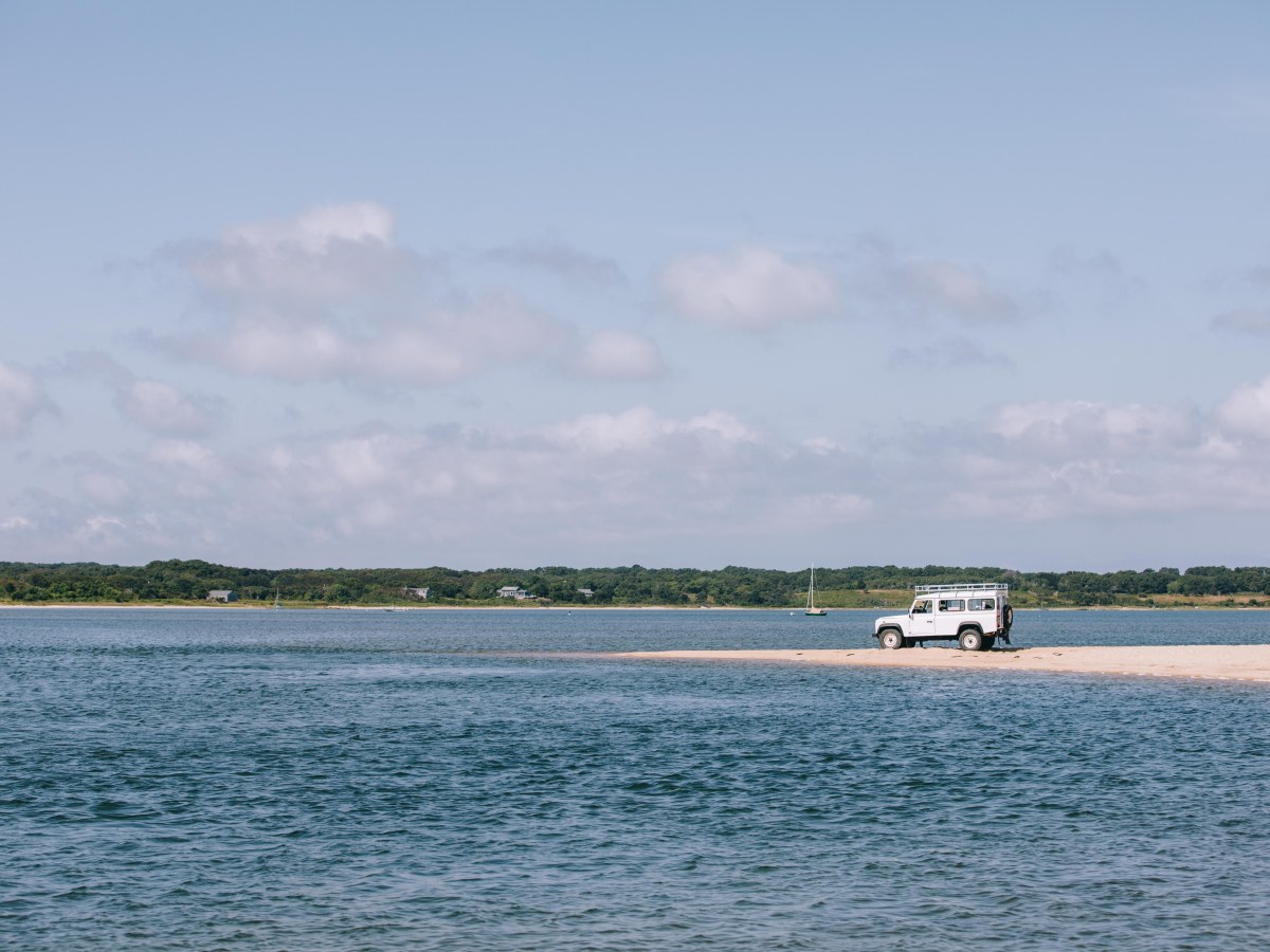 Driving on Cape Poge Beach&nbsp;Chappaquiddick